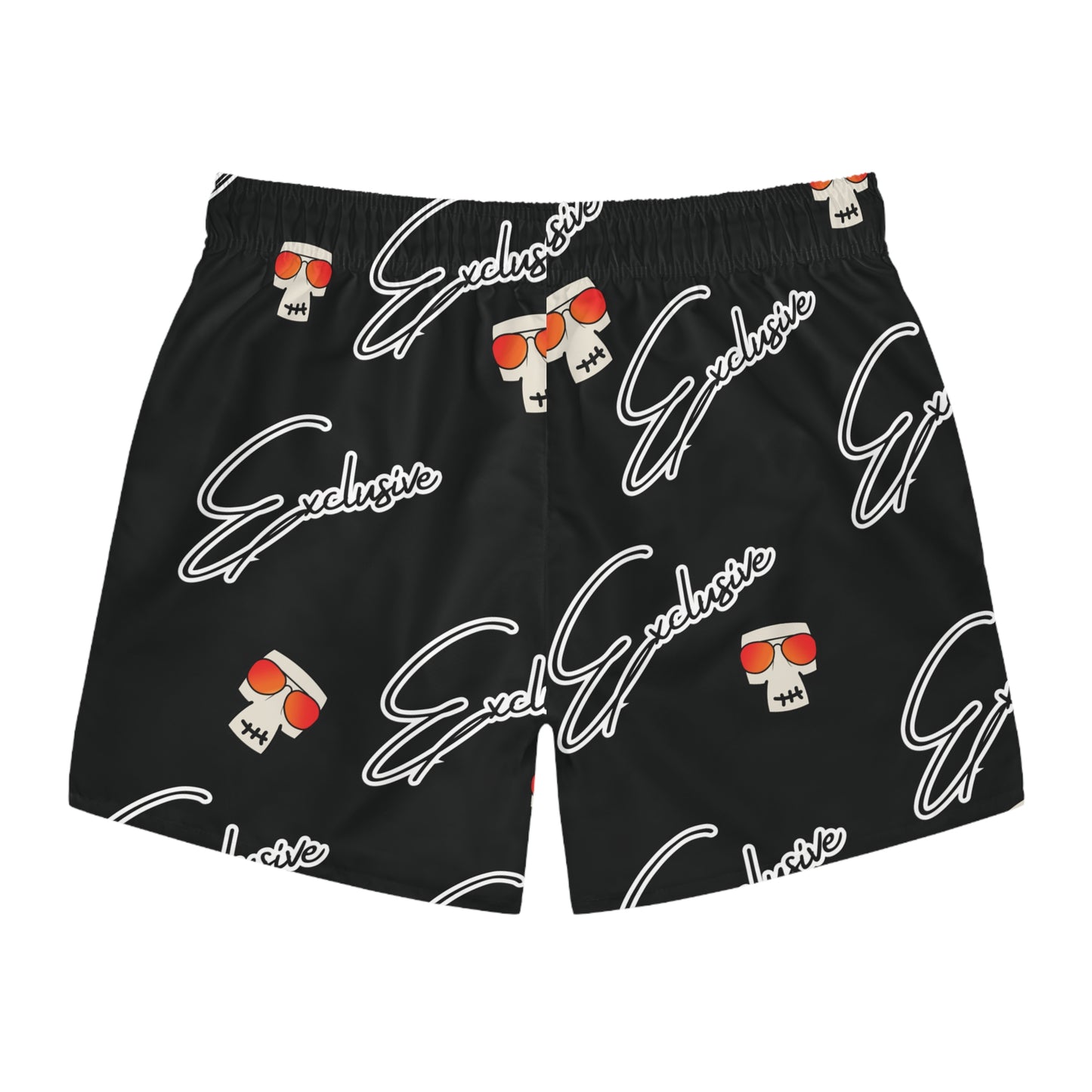 'AVIATOR SKULL' Graphic Swim shorts