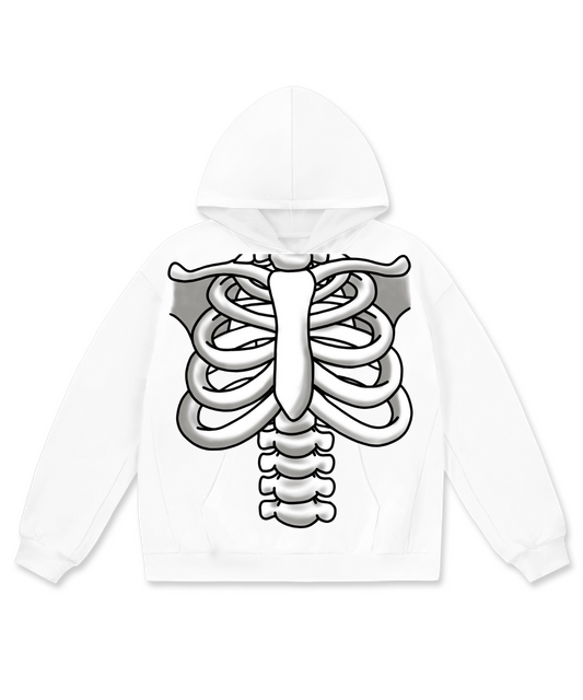 'X-RAY' Graphic print Hoodie