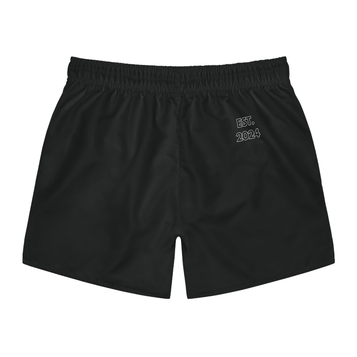 'HUMAN BEING' Graphic Swim shorts