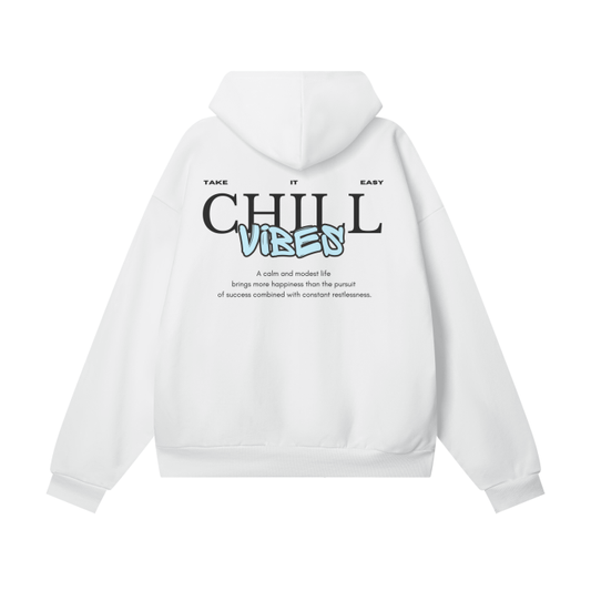 "Chill Vibes' Oversized Graphic hoodie