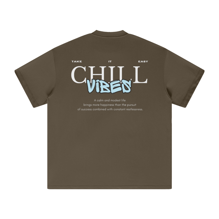 'Chill Vibes' Graphic print tee