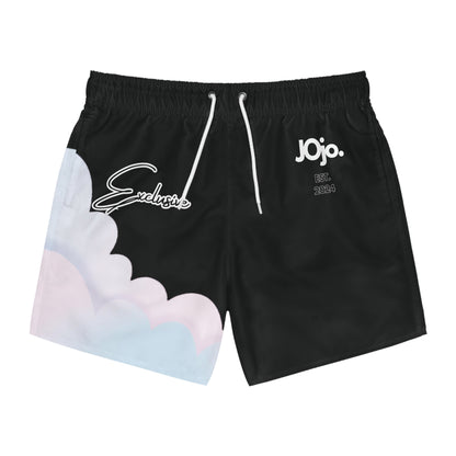 Cloud graphic swim shorts