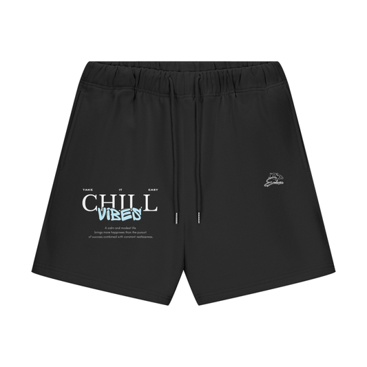 'Chill vibes' Graphic loose fit Shorts