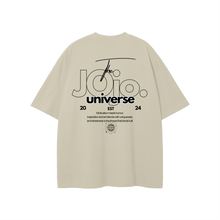 'The JOjo Universe' GRAPHIC OVERSIZED TEE