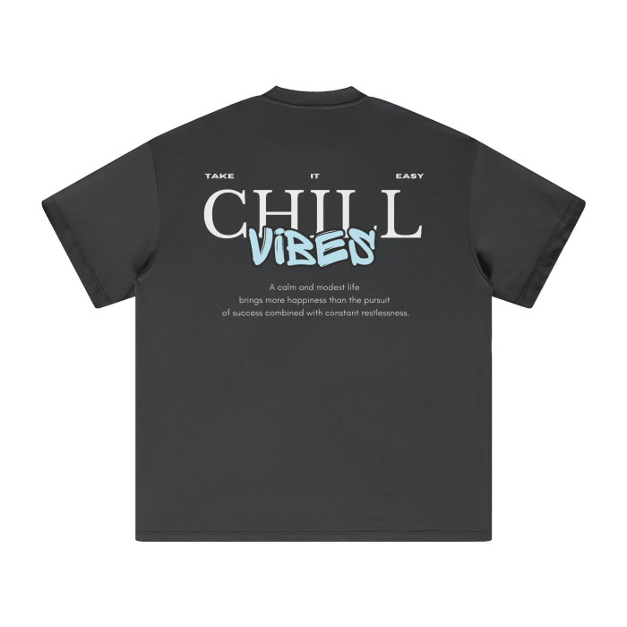 'Chill Vibes' Graphic print tee