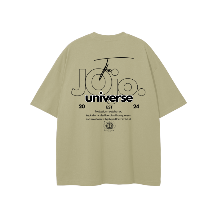 'The JOjo Universe' GRAPHIC OVERSIZED TEE