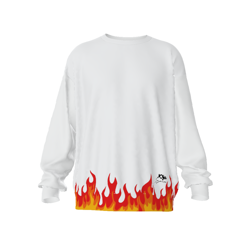 'The JOjo Universe' Flame graphic sweatshirt